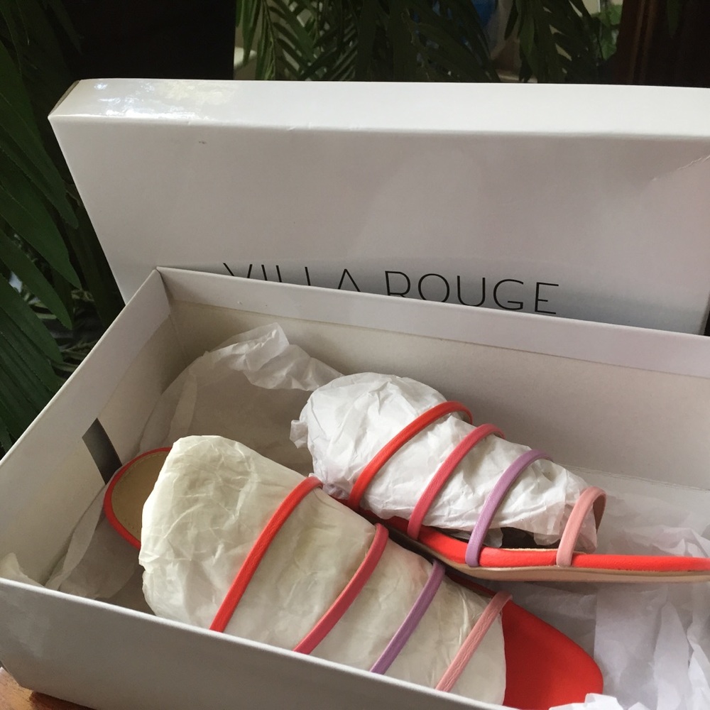 Villa Rouge VR Ridley Pink Multi Slides (6M) - Picture 5 of 15